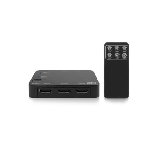 5x 1 HDMI switch, 3D and 4K support, 60Hz