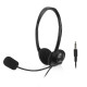 ACT Headphones with microphone, 3.5mm jack, 2m