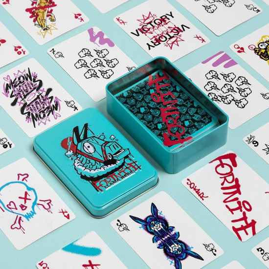 Paladone: Fortnite - Playing Cards in Tin, PP14531FO