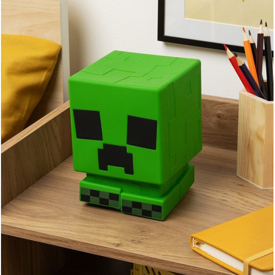 Paladone: Minecraft - Creeper SquishyGlo Silicone Light Rechargeable, PP14710MCF
