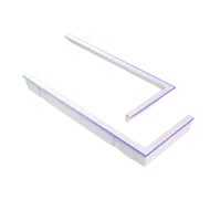 ASUS TUF GAMING GT502 HORIZON ARGB LIGHTING KIT WHITE