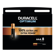 Алкална батерия DURACELL OPTIMUM  MX2400 LR03 AAA /8 бр. в блистер/ 1.5V