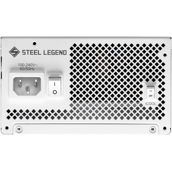 Power Supply ASRock Steel Legend White 1000W 80+ Gold