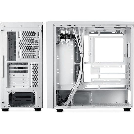 Case CoolerMaster MasterBox 600 - White ARGB