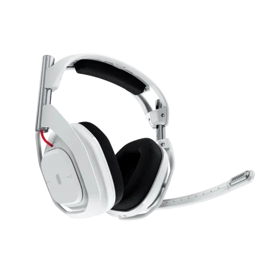 Logitech Astro A50 Lightspeed безжични слушалки със станция , Бели