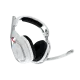 Logitech Astro A50 Lightspeed безжични слушалки със станция , Бели