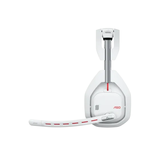 Logitech Astro A50 Lightspeed безжични слушалки със станция , Бели