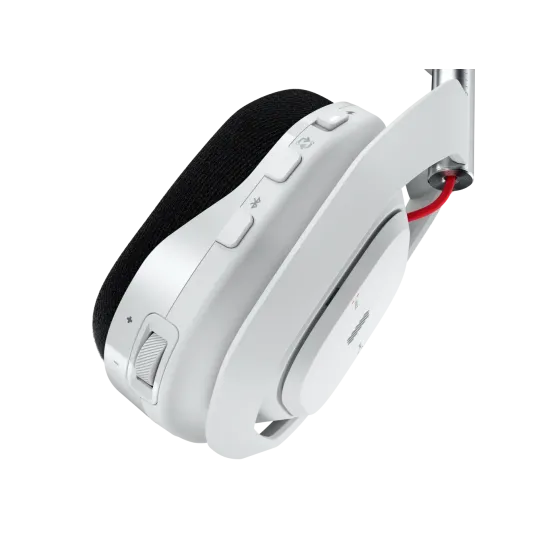 Logitech Astro A50 Lightspeed безжични слушалки със станция , Бели