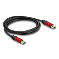 Delock Cable USB 3.2 Type-A male > USB 3.0 Type-A male 3 m metal
