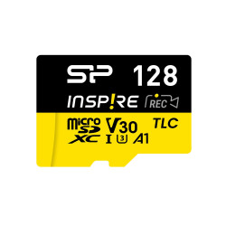 Memory card Silicon Power Inspire 128GB, microSDXC, Class 10, SD Adapter