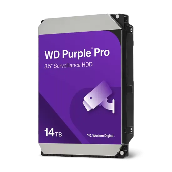 Хард диск WD Purple Pro Surveillance, 14 TB, 512MB, SATA 3