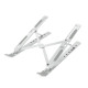 Foldable aluminum laptop stand ACT AC8120, 6 positions