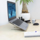Foldable aluminum laptop stand ACT AC8120, 6 positions