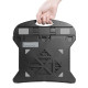 Foldable lightweight laptop stand ACT AC8150, 7 positions, Black