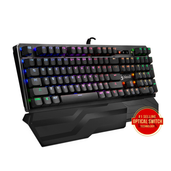 A4tech Bloody B975 Gaming Mechanical Keyboard, Brown switch