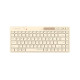 A4tech FBK26C AS Cafe Latte Fstyler wireless mini silent keyboard, Multi-mode, Cyrillic