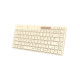 A4tech FBK26C AS Cafe Latte Fstyler wireless mini silent keyboard, Multi-mode, Cyrillic
