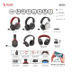 A4tech Bloody MR-590 Gaming wireless headphones with microphone, Bluetooth 3.5mm jack, black