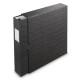 Hama Folder with 4-D Ring Mechanism, 70 mm Spine Width, with Slipcase, black/gr.