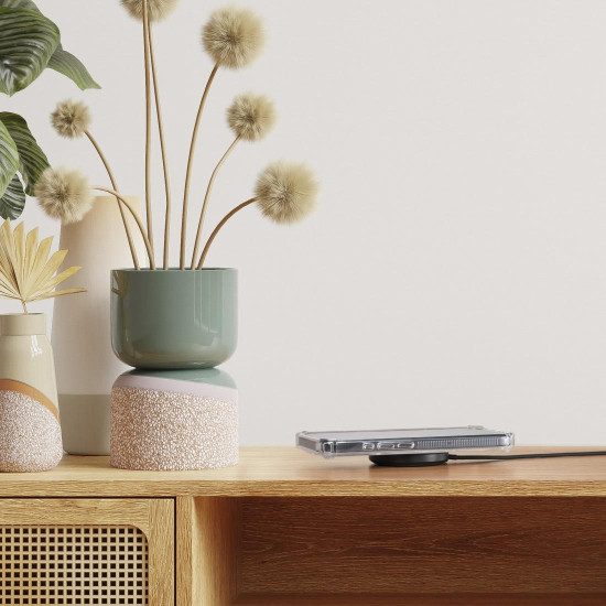 Hama Wireless Qi2 Charger, Inductive Charging Pad, Fast Charging, 15 W, black