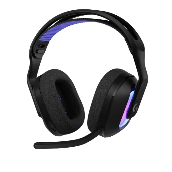 Gaming Earphone Logitech G522 Lightspeed Wireless RGB, Microphone, Black