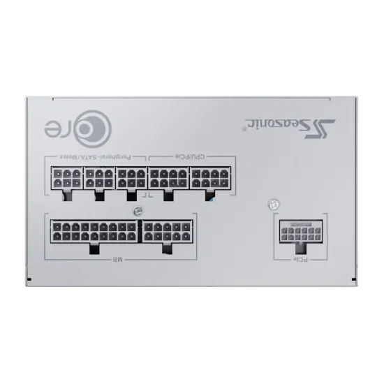 Захранващ блок Seasonic CORE GX White 750W 80+ Gold, Fully Modular, ATX 3.1, PCIe 5.1