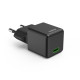 Hama Fast Charger, USB-C, Super-Mini Charger, PD, 25 W, black