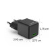 Hama Fast Charger, USB-C, Super-Mini Charger, PD, 25 W, black