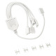 Cable Kolink ARGB 1-4 Splitter - 30 cm White