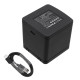Charger for batteries for camera with three plates GoPro 9/ 10 / 11 / 12 With USB-C Cameron Sino