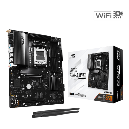 Motherboard  ASRock B850 PRO-A WIFI socket AM5