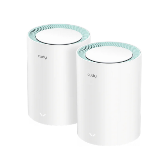 Cudy M1500-2-pack AX1500 Wireless MESH System, WiFi 6 Whole Home Network