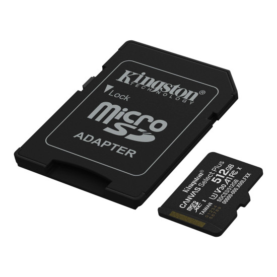 Карта памет Kingston Canvas Select Plus, microSDXC 512GB