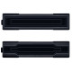 3Pack Fans Lian Li UNI FAN SL-INF Wireless ARGB PWM Reverse - 120 mm Black + Controller