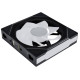 3Pack Fans Lian Li UNI FAN SL-INF Wireless ARGB PWM Reverse - 120 mm Black + Controller