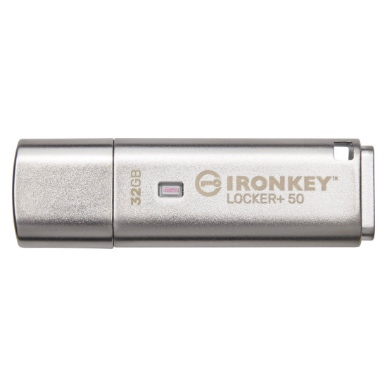 USB stick KINGSTON IronKey Locker+ 50 - 32GB XTS-AES 256-bit