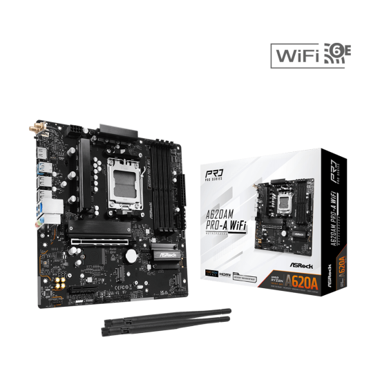 Motherboard ASRock A620AM PRO-A WIFI, AM5