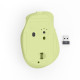 Hama “WM-500” Wireless Mouse, Ergonom., 6 Buttons, W/O Click Noise, Battery, green