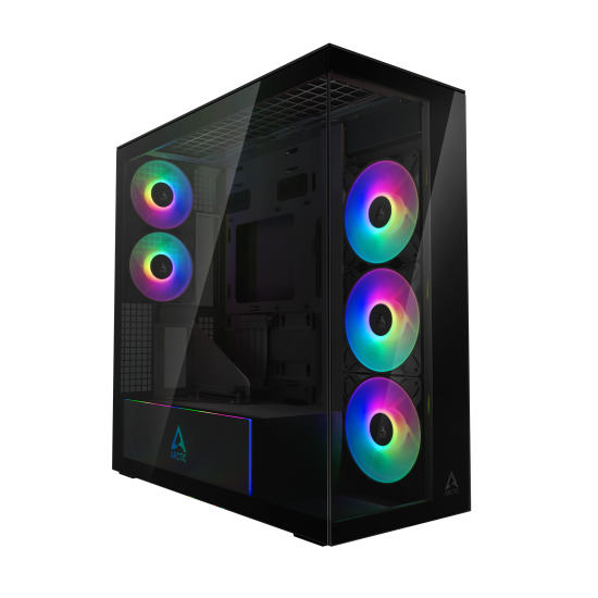 Case Arctic Xtender VG Mirror - Black Mid-Tower