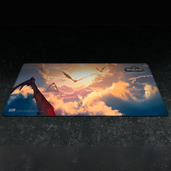 Gaming mousepad World Of WarCraft Dragonflight - Clouds, XL