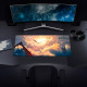 Gaming mousepad World Of WarCraft Dragonflight - Clouds, XL