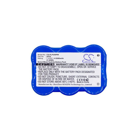 Camera Battery for gardening tool Pellenc Fixion AP25 P80, 29101621 7.2V 3000mAh Cameron Sino
