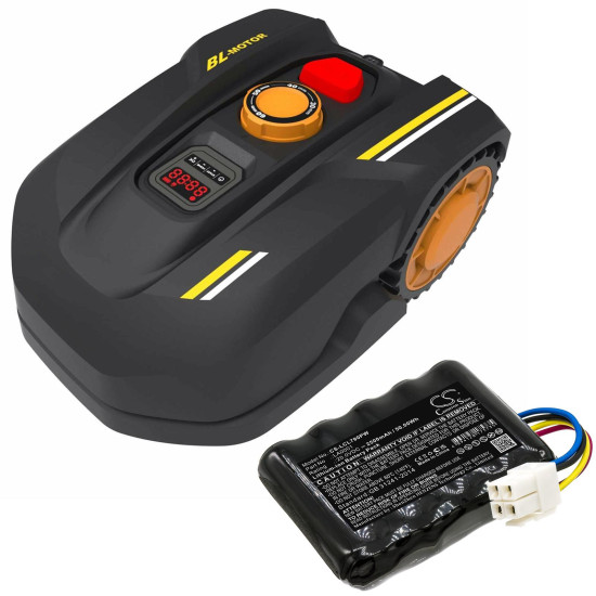 Camera Battery for Lawn Mower  FERREX 800m2 2021, Landxcape LX790, 791,795 LA0001,LA0002  20V 2500mAh Cameron Sino
