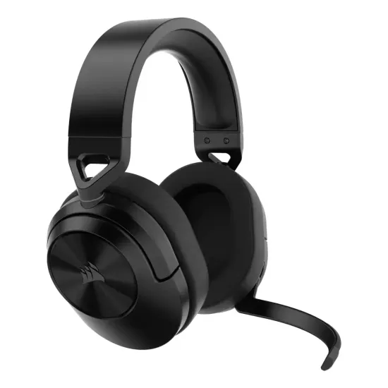 Геймърски слушалки с микрофон Corsair HS55 Carbon безжични и блутут PC/PS5/PS4