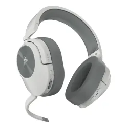 Геймърски слушалки с микрофон Corsair HS55 White безжични и блутут PC/PS5/PS4