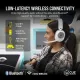 Геймърски слушалки с микрофон Corsair HS55 White безжични и блутут PC/PS5/PS4