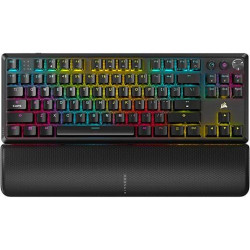 Corsair K70 CORE TKL RGB Wireless/Bluetooth Mechanical Gaming Keyboard, Corsair MLX Red Switch