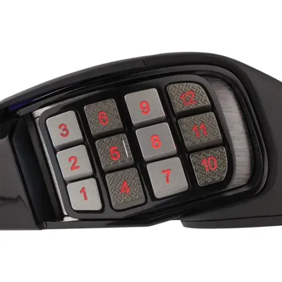 Corsair Scimitar Elite RGB optical gaming mouse, PMW3391 USB