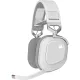 Геймърски слушалки с микрофон Corsair HS80 RGB White безжични PC/PS5/PS4