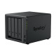 Мрежов сторидж Synology NAS DS925+, за 4 диска, AMD Ryzen V1500B, 4GB DDR4 SODIMM
